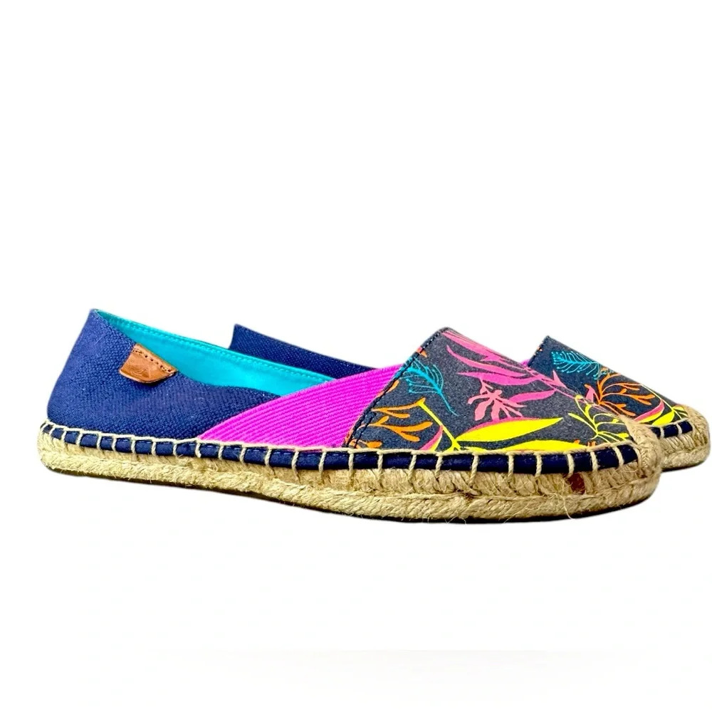 Sperry Katama Cape - Blue Seaweed Print Size 8 - Picture 2 of 8